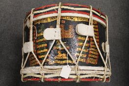 An early twentieth century military drum - First Batallion The Royal Inniskilling Fusiliers,