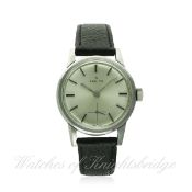 A RARE GENTLEMAN'S STAINLESS STEEL ZENITH 2000 WRIST WATCH DATED 1968 FROM CASE BACK INSCRIPTION