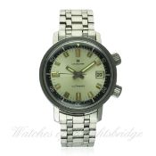 A GENTLEMAN'S STAINLESS STEEL HAMILTON 600 DIVERS SUPER COMPRESSOR BRACELET WATCH CIRCA 1965 D: