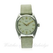 A GENTLEMAN'S STAINLESS STEEL ROLEX OYSTER PRECISION WRIST WATCH CIRCA 1961, REF. 6426 / 6427
D: