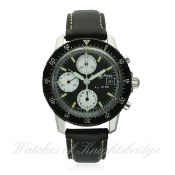 A RARE GENTLEMAN'S STAINLESS STEEL BELL & ROSS CHRONOGRAPH WRIST WATCH BY SINN CIRCA 1990s, REF. 103