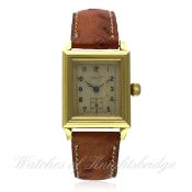 A RARE GENTLEMAN'S 18K SOLID GOLD J.W.BENSON BLITZ WRIST WATCH DATED 1995, REF. 81750 LIMITED