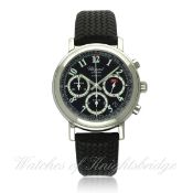 A GENTLEMAN'S STAINLESS STEEL CHOPARD MILLE MIGLIA 1000 CHRONOGRAPH WRIST WATCH CIRCA 2010, REF.