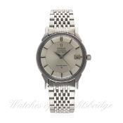 A GENTLEMAN'S STAINLESS STEEL OMEGA CONSTELLATION CHRONOMETER BRACELET WATCH CIRCA 1967, REF. 168.