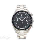 A GENTLEMAN'S STAINLESS STEEL OMEGA SPEEDMASTER AUTOMATIC CHRONOGRAPH BRACELET WATCH CIRCA 2010
D: