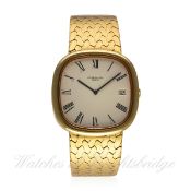 A FINE & RARE GENTLEMAN'S 18K SOLID GOLD PATEK PHILIPPE 