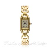 A FINE LADIES 18K SOLID GOLD CARTIER 