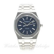 A GENTLEMAN'S STAINLESS STEEL AUDEMARS PIGUET ROYAL OAK BRACELET WATCH CIRCA 2008, REF. 15300
D: