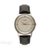 A RARE GENTLEMAN'S LARGE SIZE STAINLESS STEEL VACHERON & CONSTANTIN WRIST WATCH CIRCA 1950s, REF.