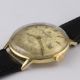 A RARE GENTLEMAN'S 18K SOLID GOLD JAEGER LECOULTRE GEOMATIC CHRONOMETRE WRIST WATCH CIRCA 1960s D: - Image 3 of 8