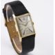 A GENTLEMAN'S 18K SOLID GOLD JAEGER LECOULTRE RECTANGULAR WRIST WATCH CIRCA 1940s D: Two tone silver - Image 5 of 8