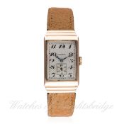 A GENTLEMAN'S 18K SOLID GOLD ROLEX WRIST WATCH CIRCA 1930s, REF. 6331 D: Silver dial with Breguet