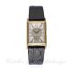 A GENTLEMAN'S 18K SOLID GOLD JAEGER LECOULTRE RECTANGULAR WRIST WATCH CIRCA 1940s D: Two tone silver - Image 1 of 8