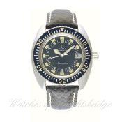 A RARE GENTLEMAN'S STAINLESS STEEL OMEGA SEAMASTER 
