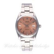 A GENTLEMAN'S STAINLESS STEEL ROLEX OYSTERDATE PRECISION BRACELET WATCH CIRCA 1970, REF. 6694
D:
