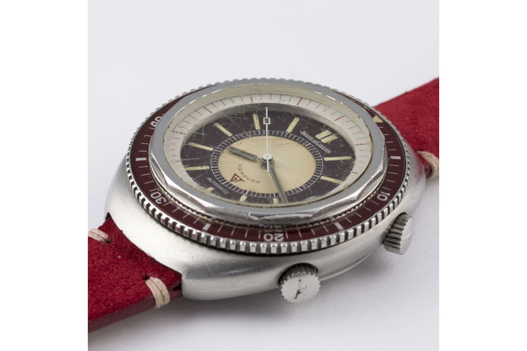 A RARE GENTLEMAN'S STAINLESS STEEL JAEGER LECOULTRE MEMOVOX GT POLARIS II DIVERS WRIST WATCH CIRCA - Image 3 of 8