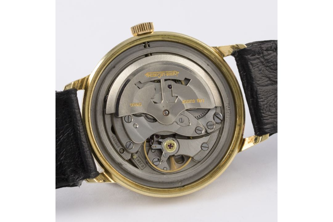 A RARE GENTLEMAN'S 18K SOLID GOLD JAEGER LECOULTRE GEOMATIC CHRONOMETRE WRIST WATCH CIRCA 1960s D: - Image 7 of 8