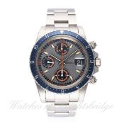 A GENTLEMAN'S STAINLESS STEEL ROLEX TUDOR OYSTERDATE AUTOMATIC CHRONO TIME 