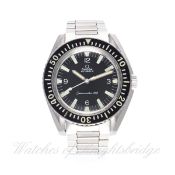 A RARE GENTLEMAN'S STAINLESS STEEL OMEGA SEAMASTER 300 BRACELET WATCH CIRCA 1967, REF. 165.024 D: