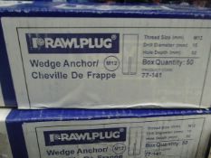 Rawl Plug Wedge Anchor - brand new 200pcs
