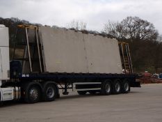 2 pairs of A-Frames for carrying large panelled products. Designed and tested to carry 28 Tonnes.