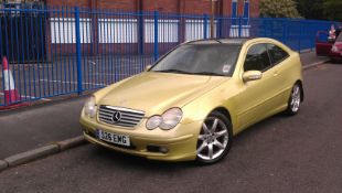 2003 Mercedes-Benz C Class 2.1 C220 CDI Evo Panorama SE 2dr, DIESEL AUTOMATIC COUPE