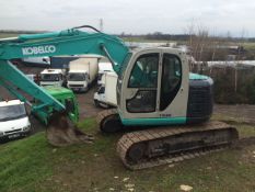 Kobelco SK115 Excavator 2003.
Good condition, zero tail swing, digging bucket and very good