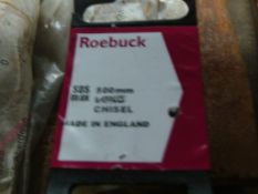 8PCS Roebuck SDS max long chisel breaker 500mm - brand new - warehouse stored discolouring - 25mm