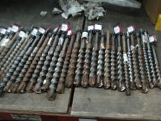 Roebusk SDS MAX DRILL BIT Large size selection - mix of 10pcs - all large size as pictured - you