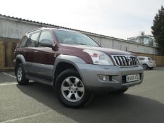 Toyota Land Cruiser 3.0 LC4 5dr 4WD, 2004 (04 reg) Automatic.