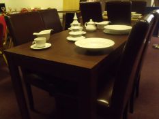 Brand New and Boxed 5 piece dining table and chair set