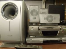 panasonic dvd home theatre system + sanyo nicam player