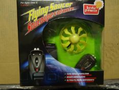 1 x Brite Power Twin Rotor Propulsion Flying Saucer. Brand new and Boxed. Have hours of fun!