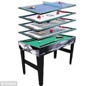 1 x Large Walker and Simpson Games Master 12 in 1 Games Table. RRP £199! Unchecked/Untested boxed