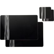 20 x 12 Piece Placemat sets, New and Boxed. Contains: 6 x Place mats, 2 x Large Placemats and 6 x