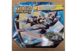 24 x Storm Hawks 2 in 1 Vehicle. Plane becomes a motor cycle. 40cm Wingspam.BRAND NEW AND BOXED, Top
