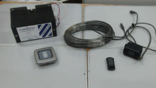 Sargent 3000 alarm system as pictured with fob - untested rrp £199