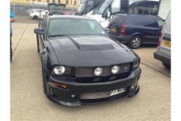 Mustang – 2008 (57) Black Ford Mustang GT Coupe Auto 4.6 Petrol