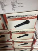 9 X KOENIG MICROPHONES BEAND NEW INDIVDUALY BOXED
