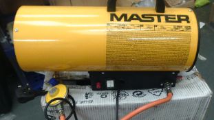 Master Space heater - ex showroom , 10KW - rrp £ 179