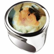 Ladies D&G Round Swap Medal Ring Euro Size 16 ( by D&G Jewels) - RRP: £79  Brand New & Boxed_x00D_