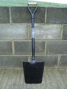 BRAND NEW & UNUSED 5 X SQUARE BLADE METALSHOVELS. (TO BE SOLD AS ONE LOT), All items can be