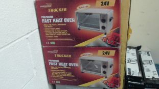 2 X Trucker Mini Fast Heat ovens - look Brand new in Box rrp £59 each
