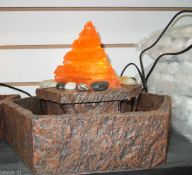 THIS LOT IS FOR 4 OF THESE DELIGHTFUL INDOOR FOUNTAINS/WATER FEATURES COMPLETE WITH INTERNAL