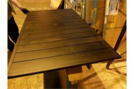 Sienna Outdoor Metal Table - Black (107)