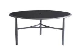 Seattle Round Glass Garden Table.