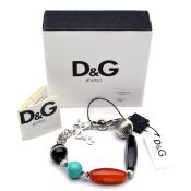 Model Number: DJ0857_x00D_
Product Name: Ladies D&G Pebble Bracelet (By D&G Jewels)._x00D_
Product