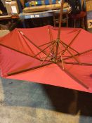 Peru 2.7m Parasol in Red