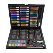 3 x Arts & Crafts Set In Carry Case