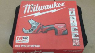 Brand new Milwaukee Cordless heavy duty pipe cutter - rrp £200+  see : http://www.milwaukeetool.